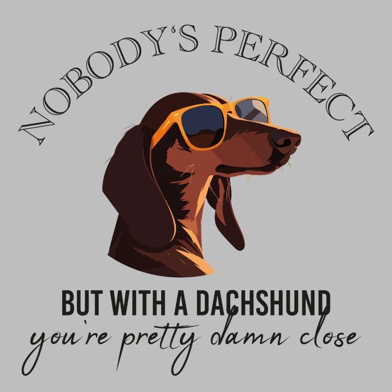 Nobodys parfait Teckel Dackel Saucisse Chien