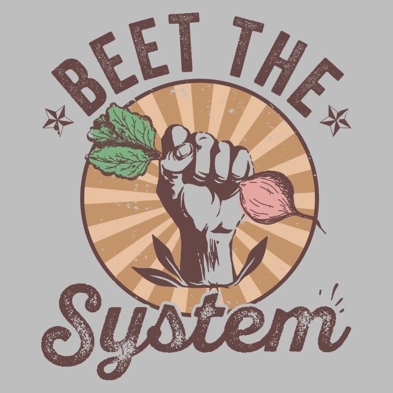 Betterave le système drôle de conception végétale