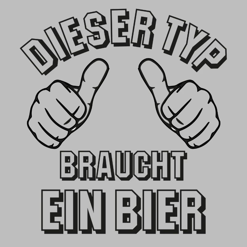 Dieser Typ braucht ein Bier