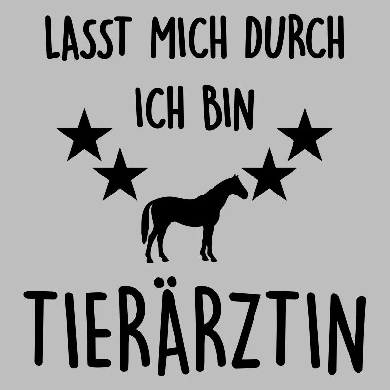 lasst mich durch, ich bin tierärztin