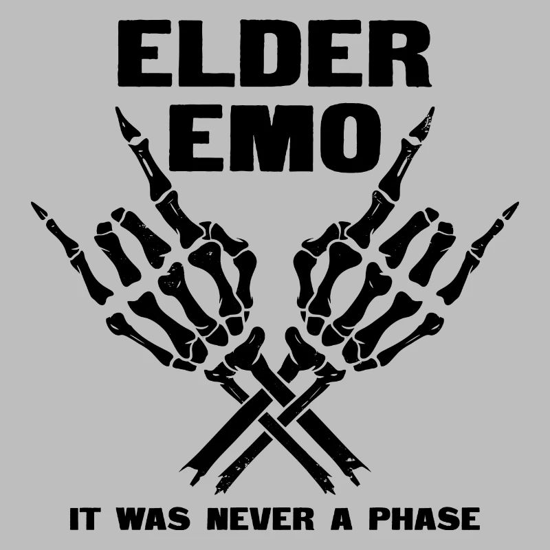 Elder Emo - Perfect Gift for Emo Fans