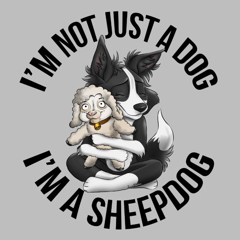 Ich bin ein Schäferhund - Schwarz