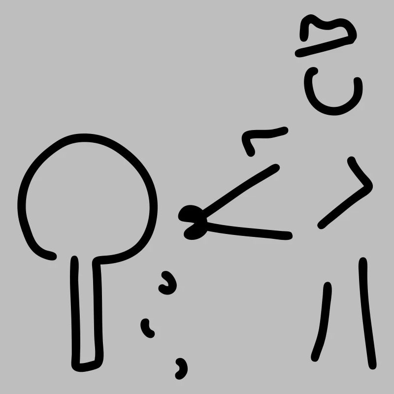 gärtner mit buchsbaum