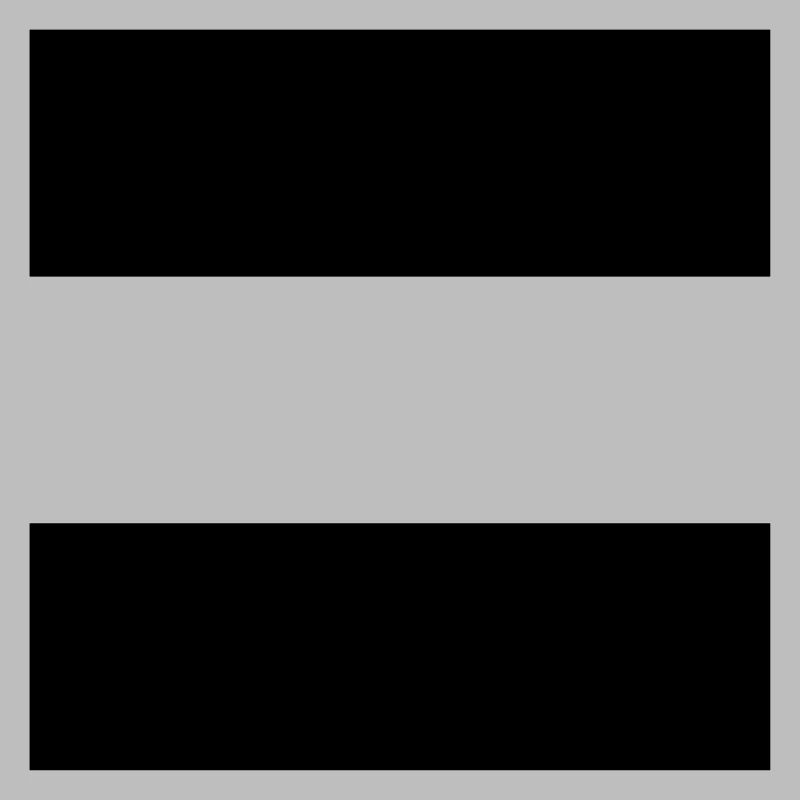 Balken, quer gestreift