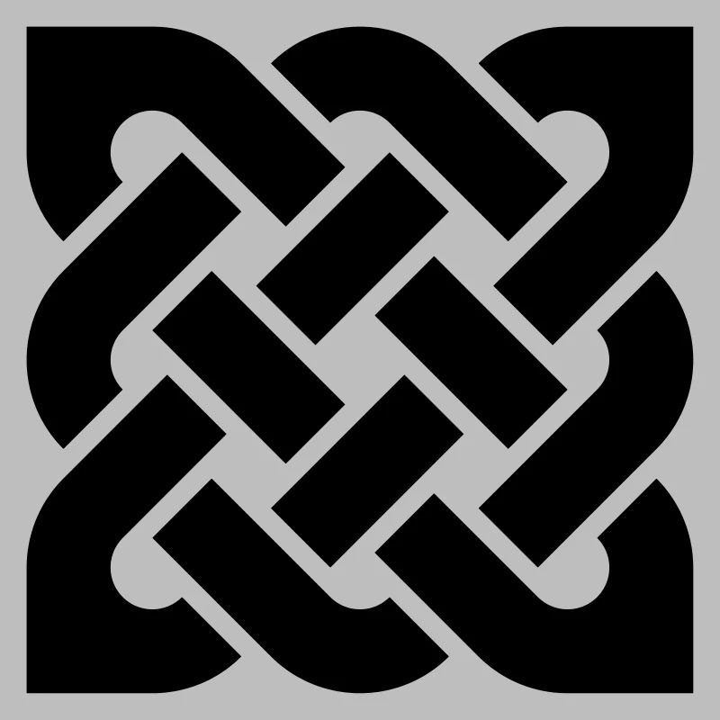 Celtic Square Knot - solid