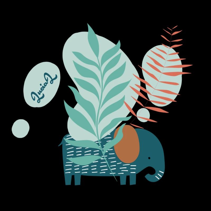 éléphant dans la savane