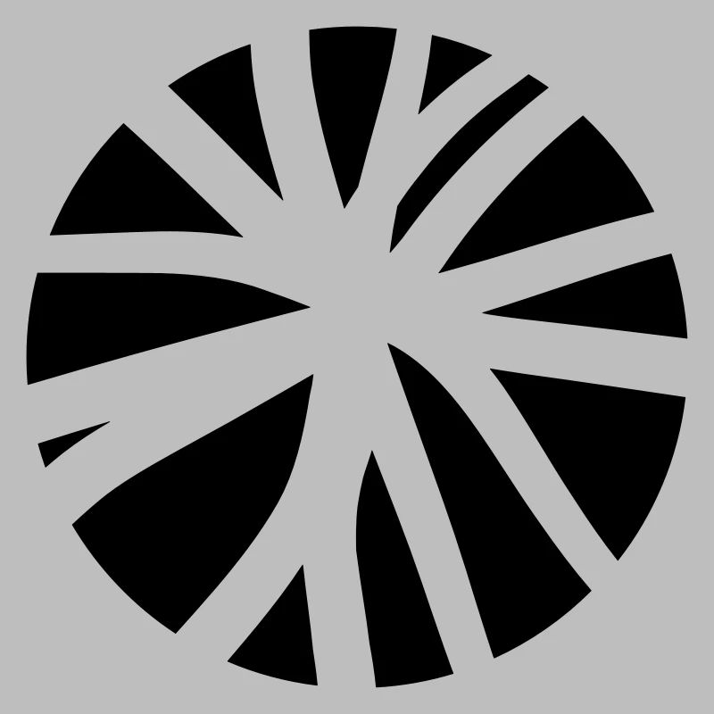 Cercle des lignes de conception d'art rayures
