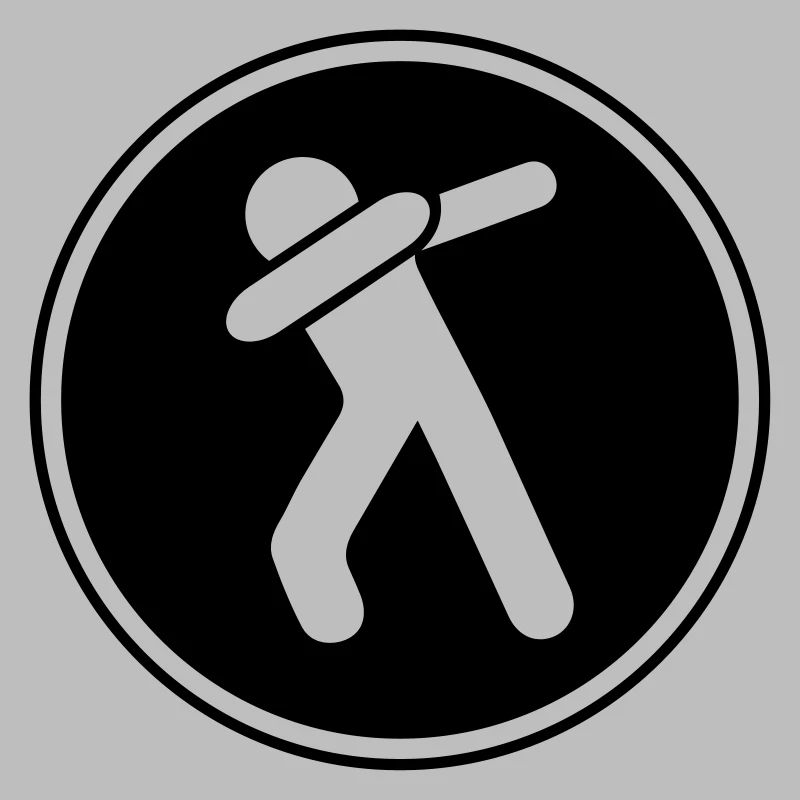 dabbing man icon