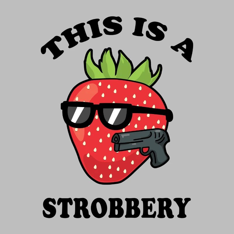 Erdbeere Raub Überfall Räuber Strobbery