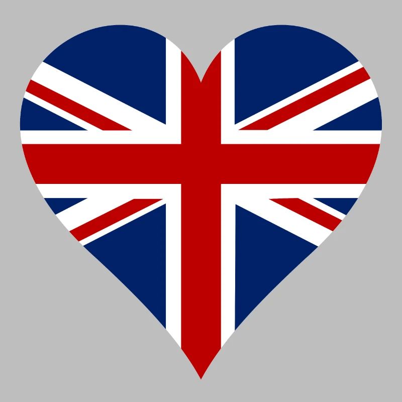 Great Britain Flag Heart