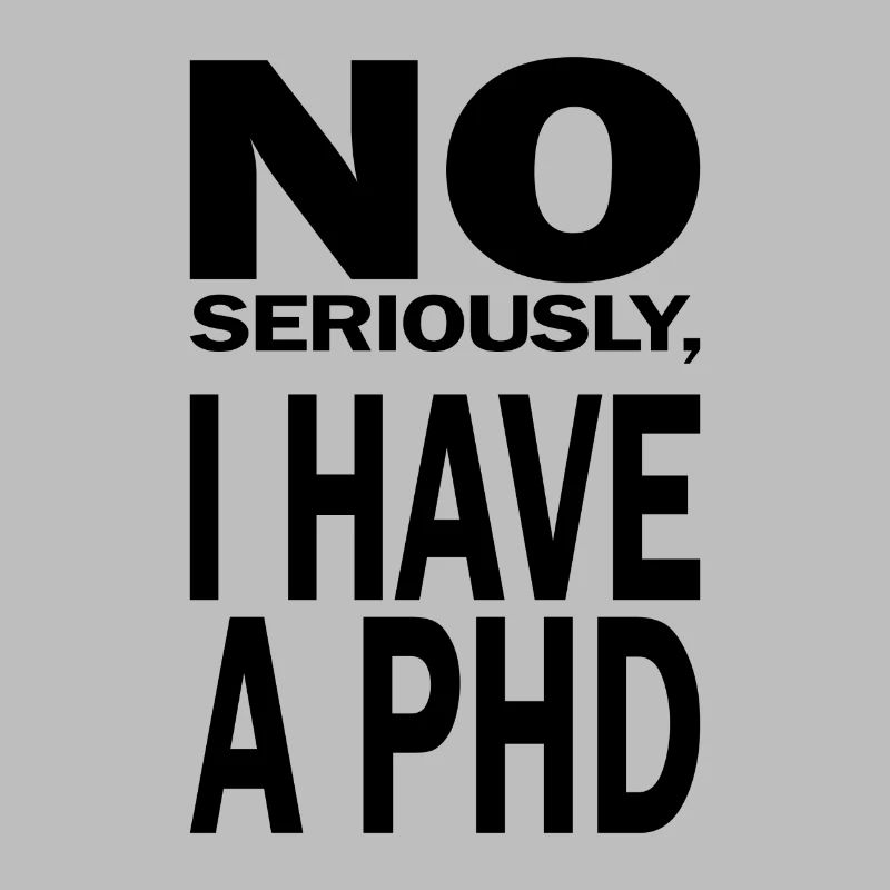 Phd saying student graduation gift