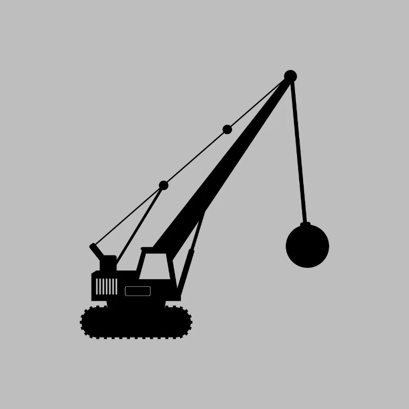 wrecking crane