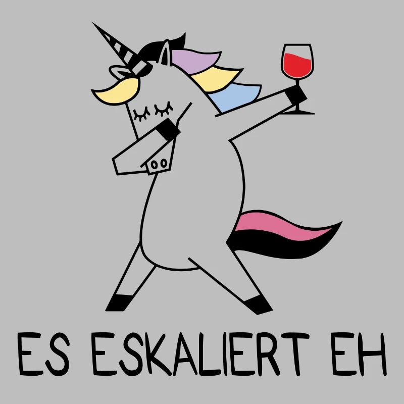 Es eskaliert eh Geschenk Einhorn Mädchen
