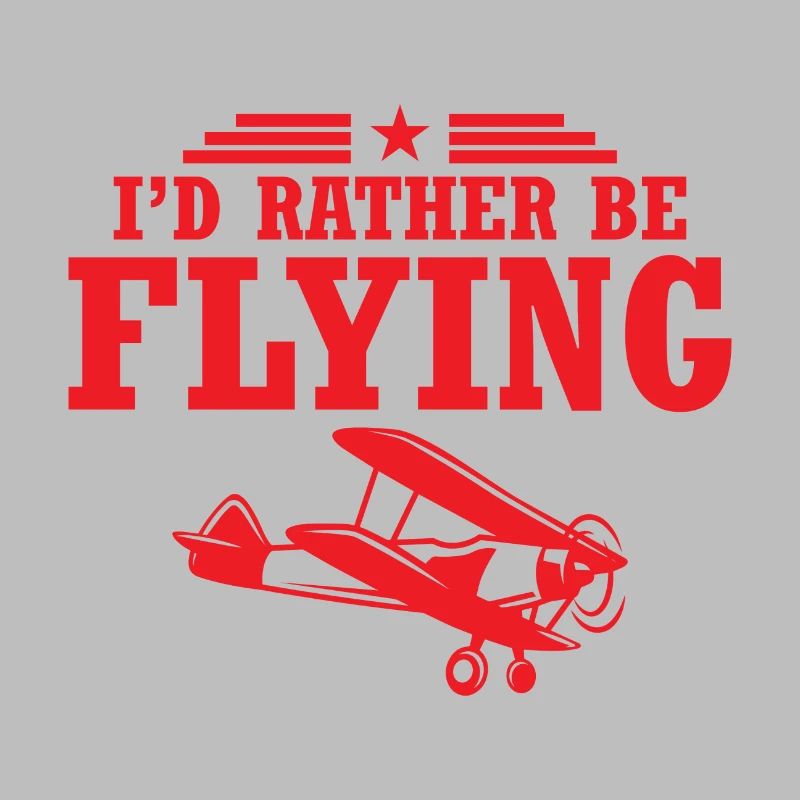 Flying Pilot Luftfahrt Geschenk Flugzeug