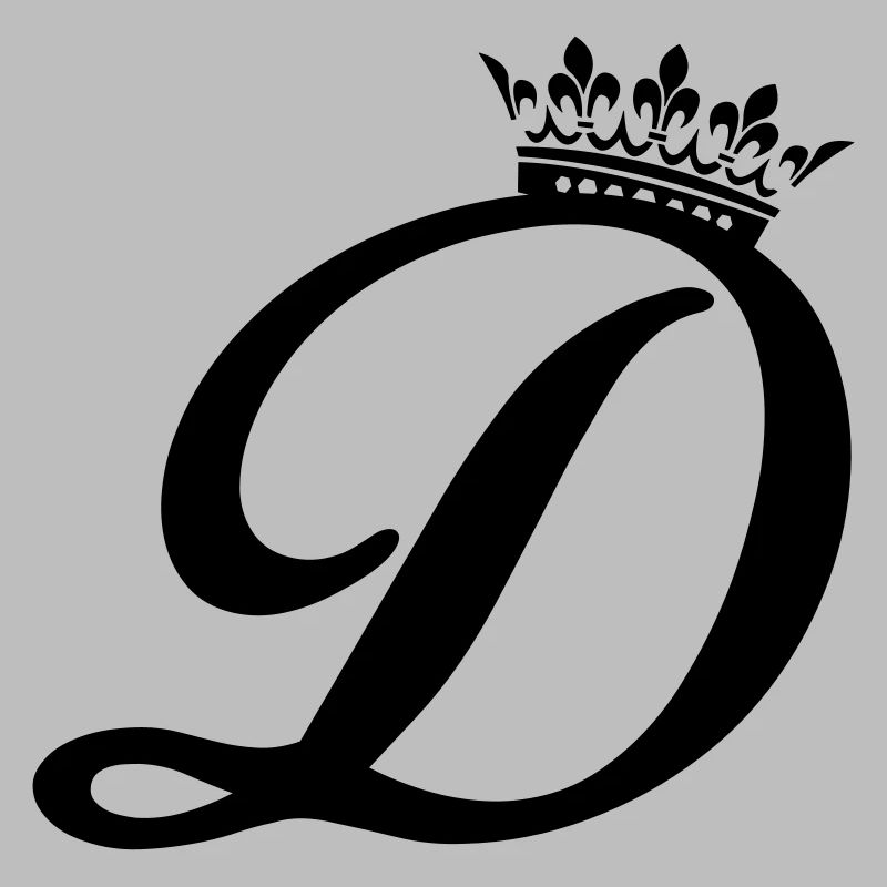 buchstabe D krone