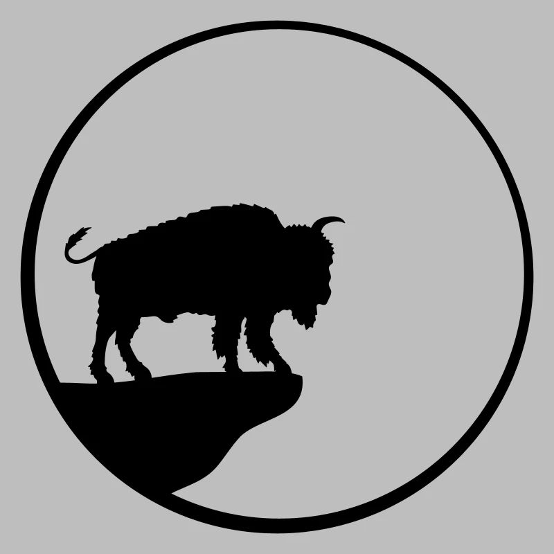 Bison Klippe Mond