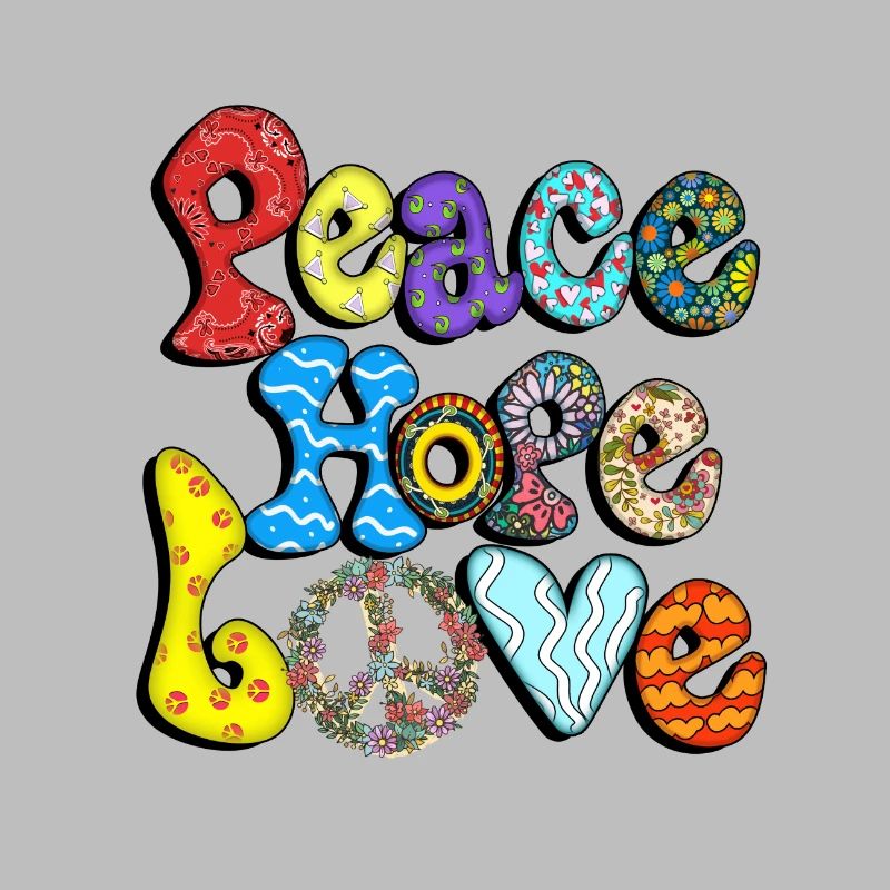 Conception de l’amour peace hope