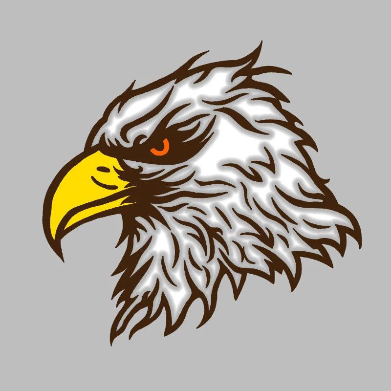 Cool bald eagle eagle colored