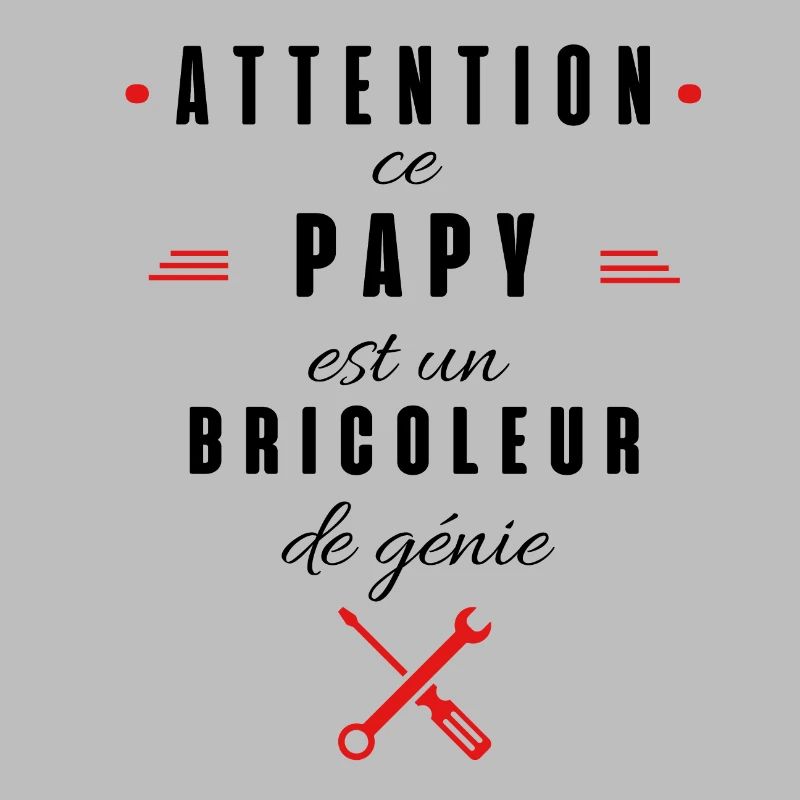 attention ce papy est un bricoleur de génie