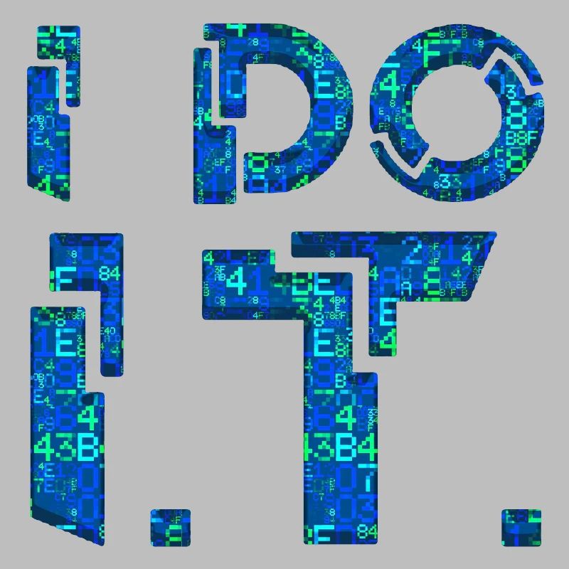 IT-Typ Unterstützung Geek Computer Computer Geek Ich tue es