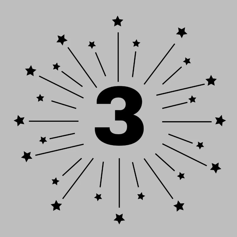 3rd Starred Anniversary - 3 years gift