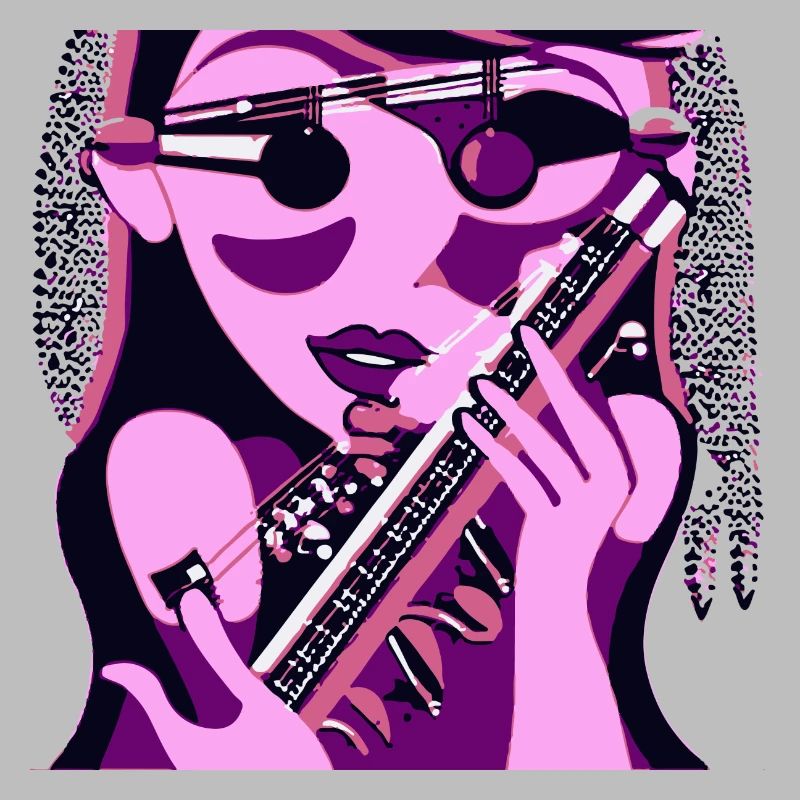Musik-Mädchen