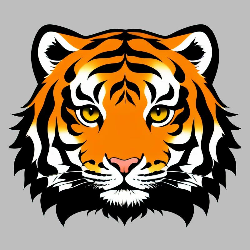 Comic Tiger Mignon Drôle Cool Dessin animé 23
