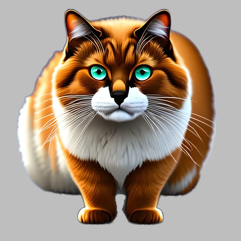 Furry Cat With Deep Eyes