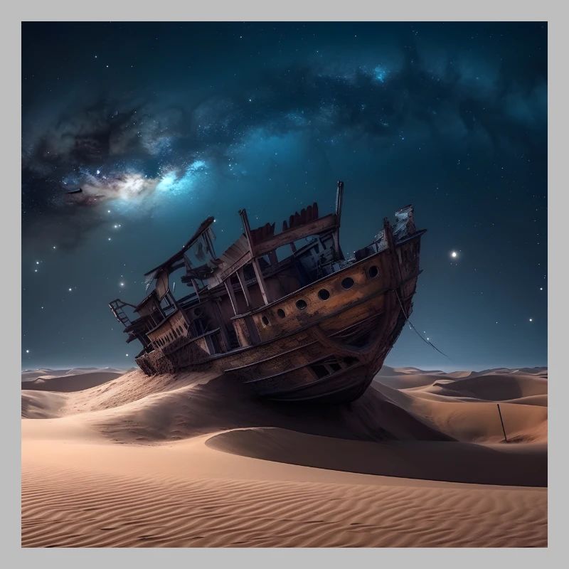 Naufrage perdu dans l’espace