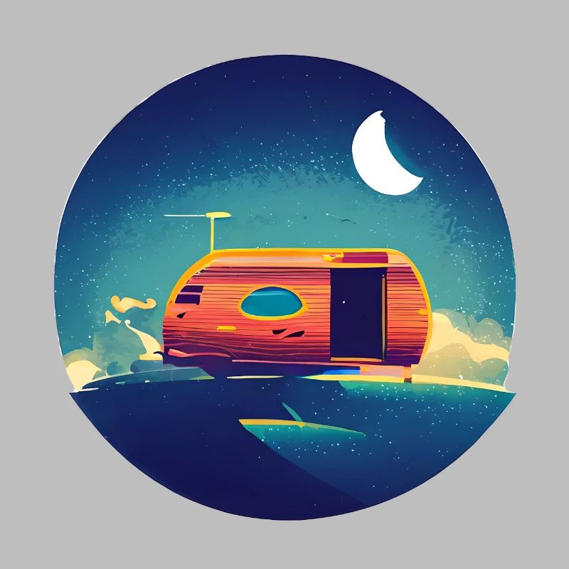 Camping Geschenk Zelten Wohnmobil Wohnwagen Camp