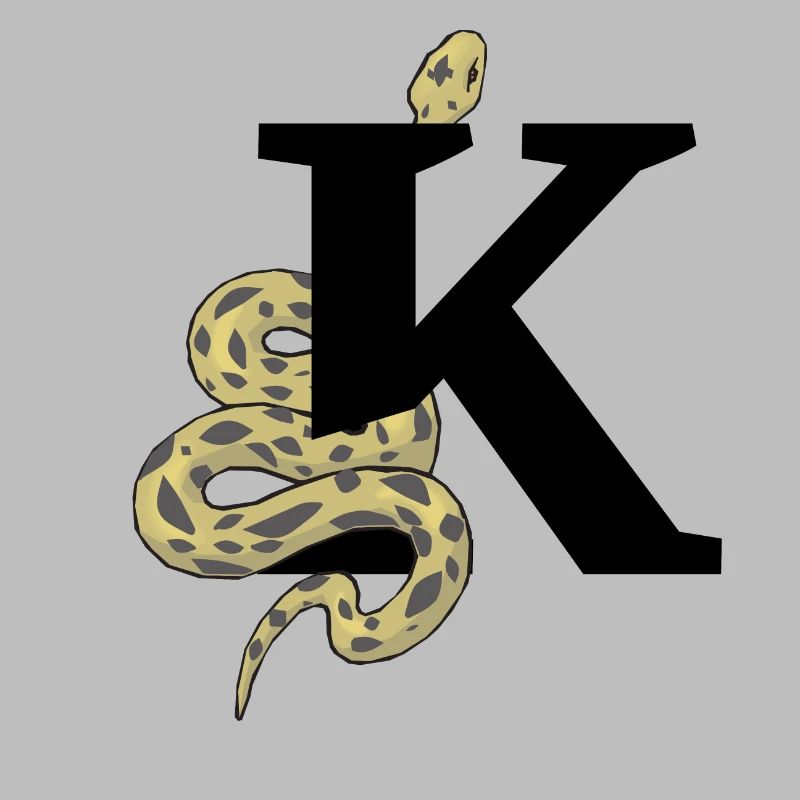 Lettre k serpent