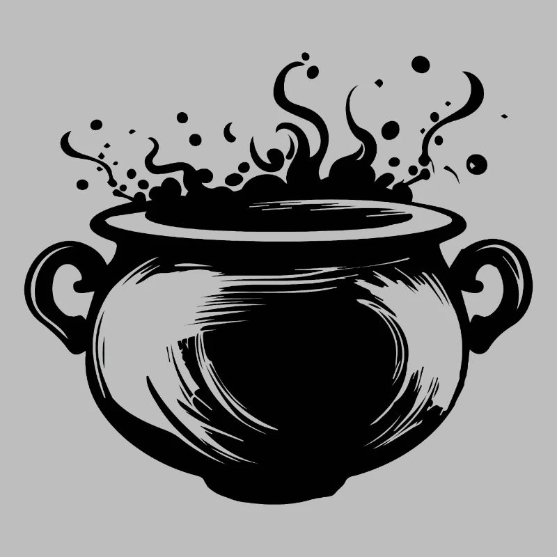 Cauldron Magical Witch Halloween