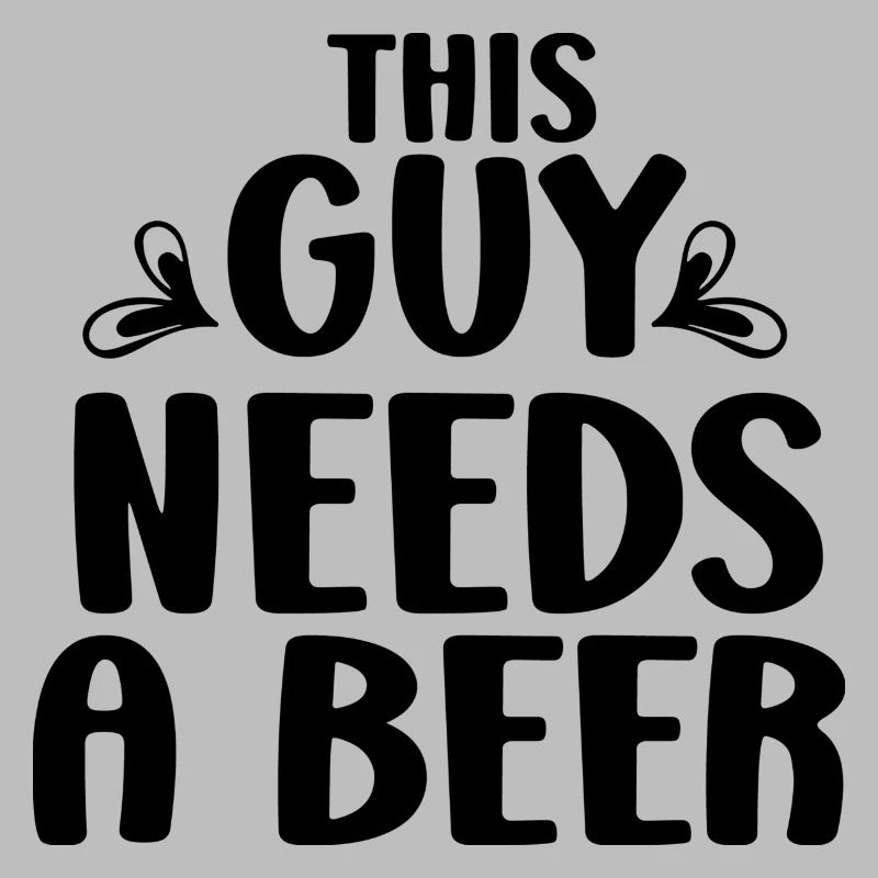 This Guy Needs a Beer