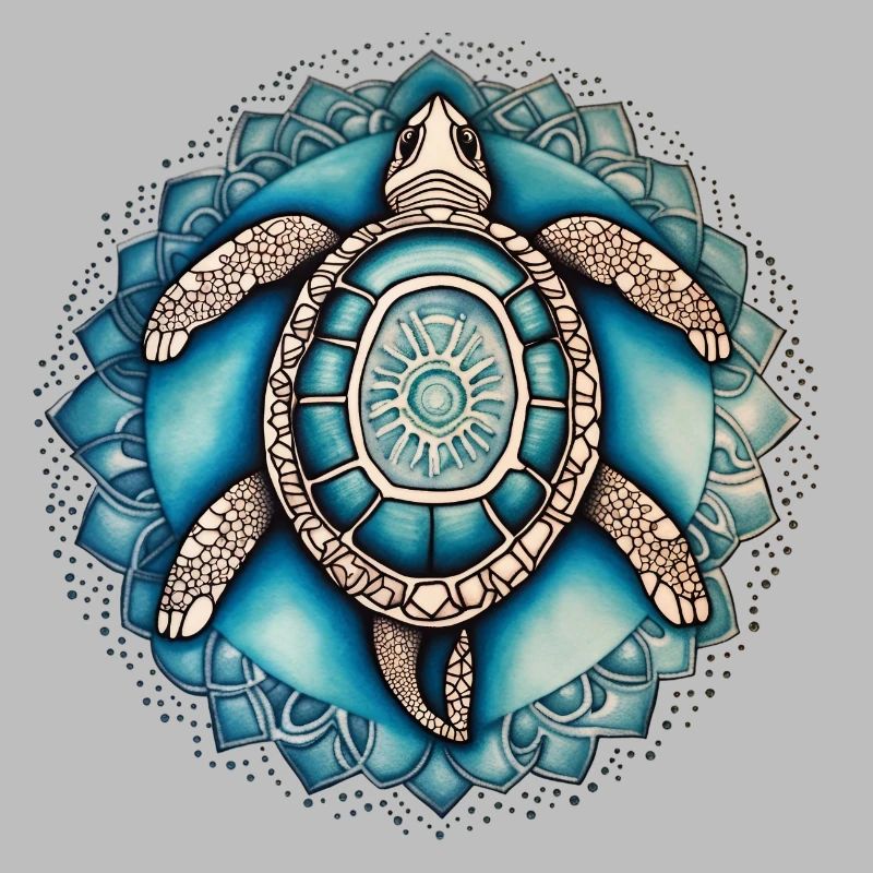 Mandala Turtle