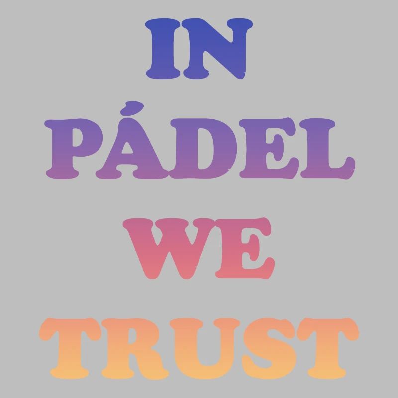 Dans le padel, nous faisons confiance