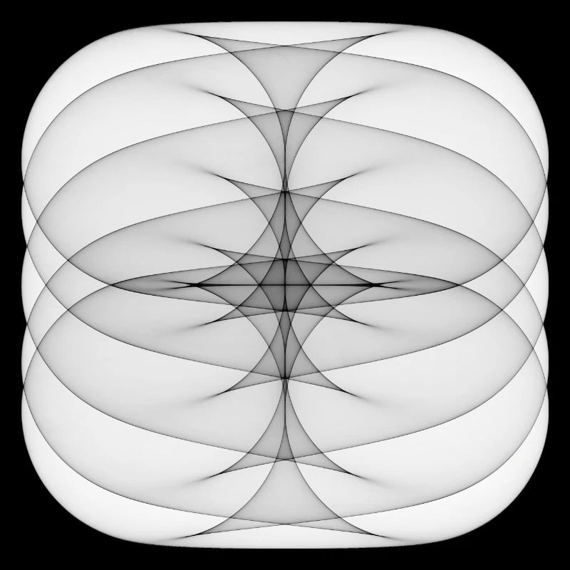 Trendy design with curved lines