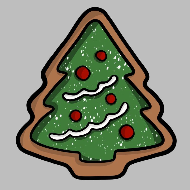 Weihnachtsbaum Plätzchen
