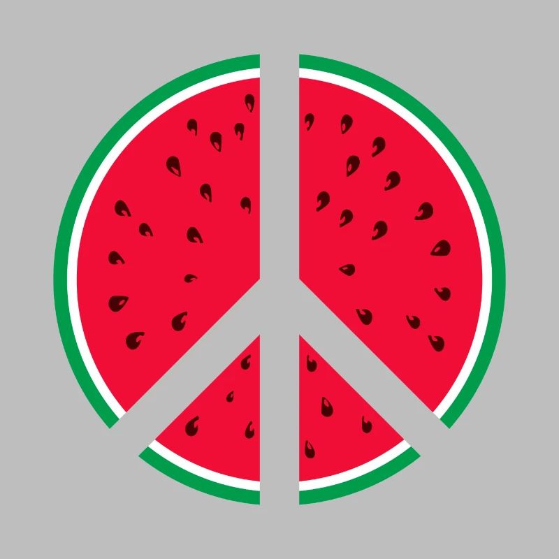 Signe de paix pastèque