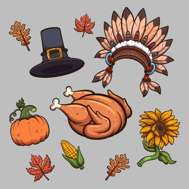 Thanksgiving-Elemente