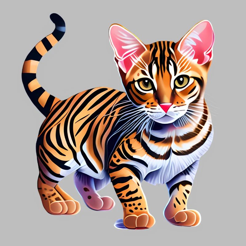 Chat Bengal Chaton Bengal Chaton Propriétaire Chat Chaton