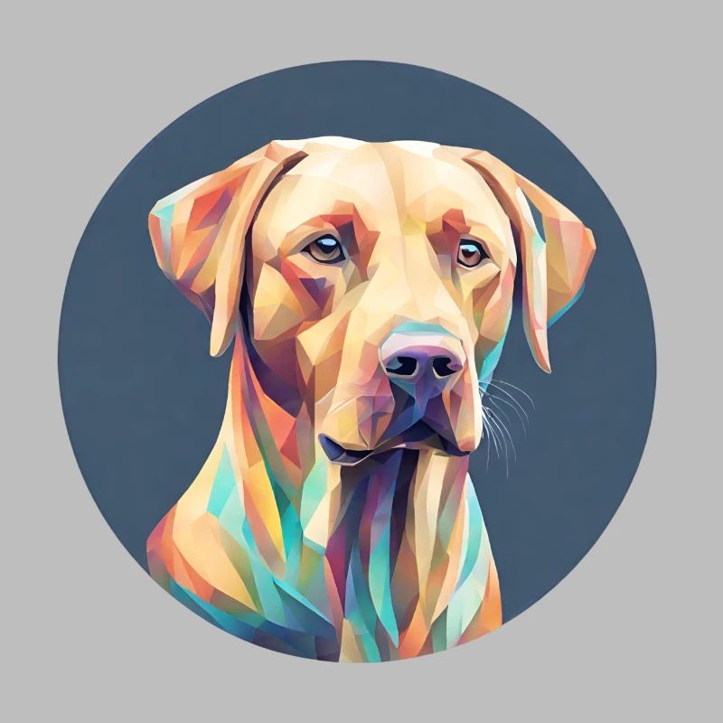 Beau chien Labrador, dans de belles couleurs