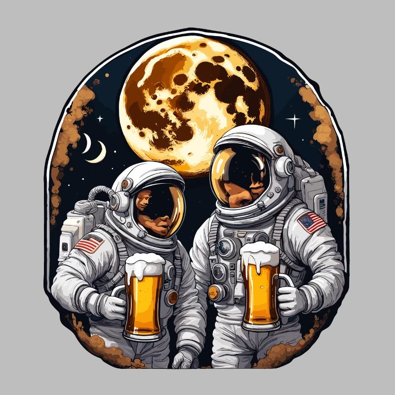 Astronaute / Espace / Vaisseau spatial / Lune / Espace
