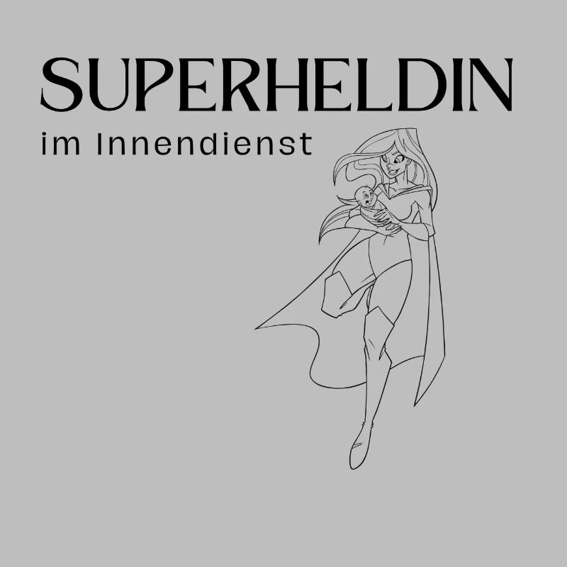 Superheldin im Innendienst