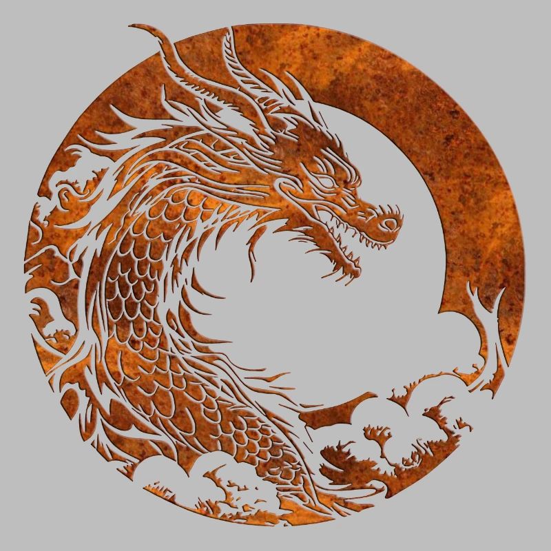 Fantasy Drache Anime Drachenkopf Mythisches Reptil