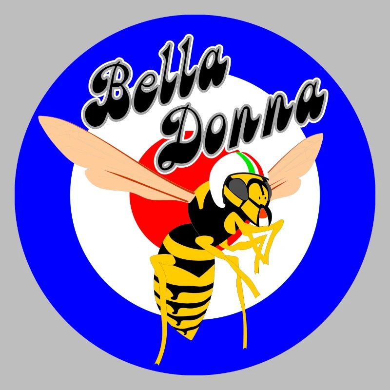 Guêpe Mod Cible Cocarde bella donna