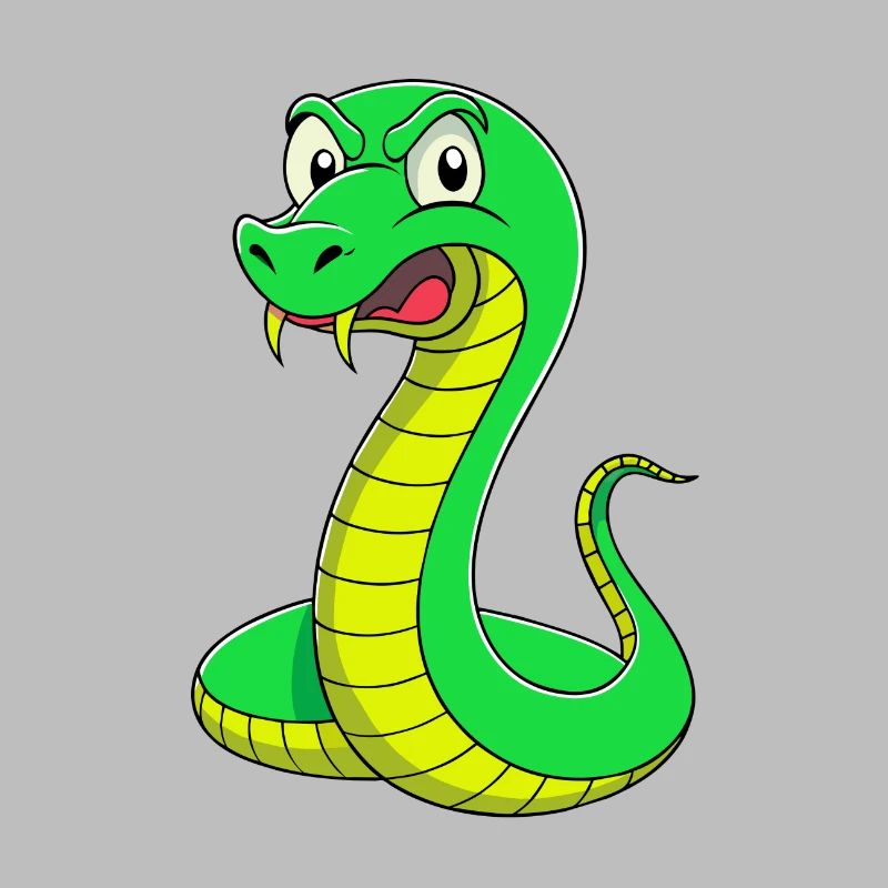 Serpent dégoûté : une expression sinueuse