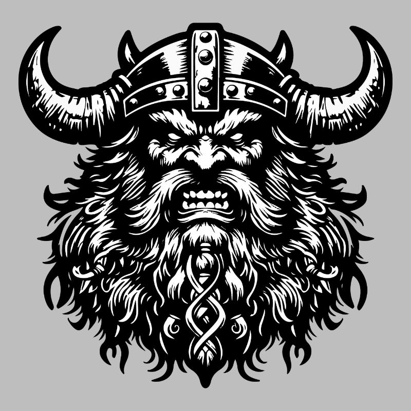 Mächtiger Wikingerkrieger Version 4