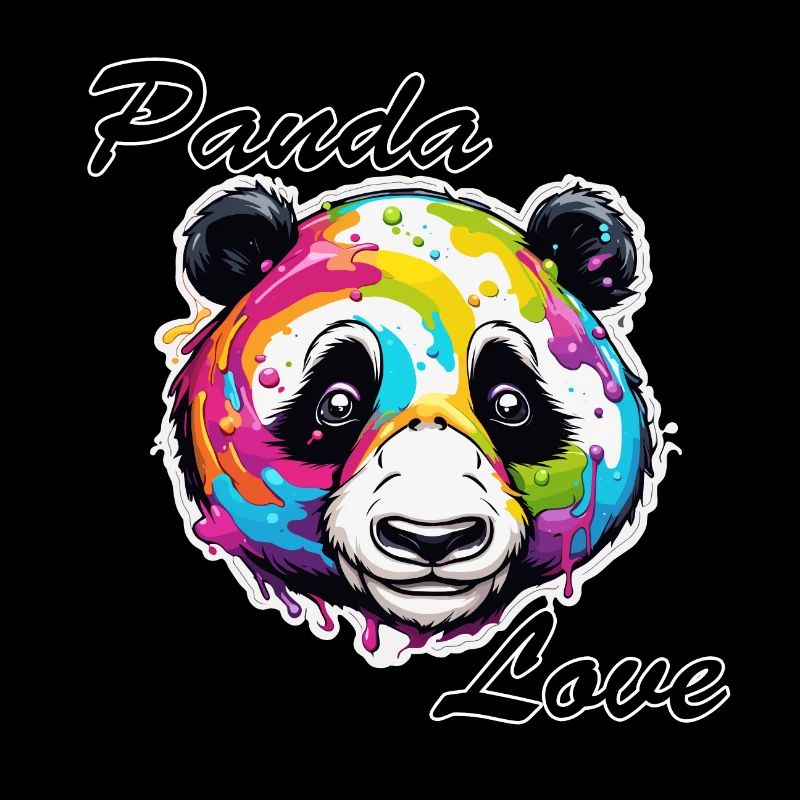 Panda / Tier / Zoo / Bambus / Wild / Kindlich