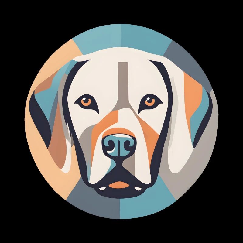 Geometric Labrador