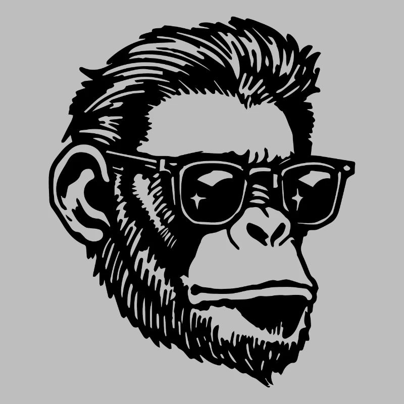 Affe Affen Affengesicht